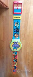 Orologio maxi swatch da parete vintage