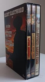 Clint Eastwood cofanetto 3 DVD western