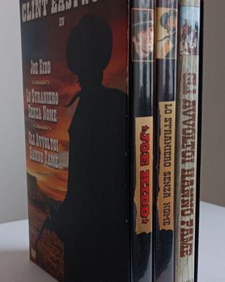 Clint Eastwood cofanetto 3 DVD western