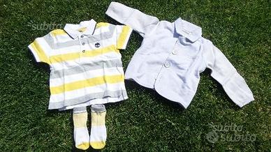 Polo e calze Timberland giacca Ikks 18 mesi