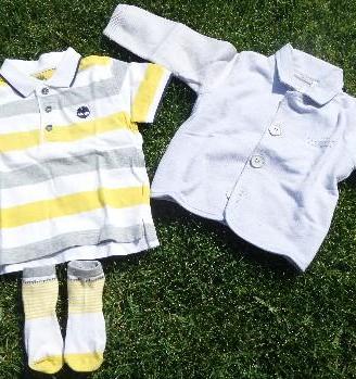Polo e calze Timberland giacca Ikks 18 mesi