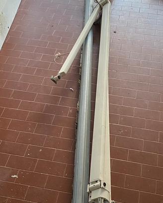 Struttura tenda motorizzata