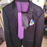 Completo giacca pantalone e cravatte 