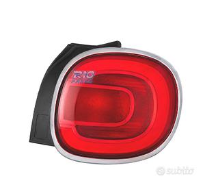 FANALE DESTRO FIAT 500L 12- ROSSO