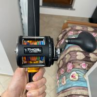 Mulinello trabucco thor LD420, canna bulox
