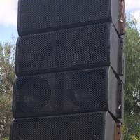 n.10 teste satelliti line array alto revo 208 p