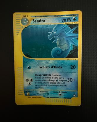 Carta Pokémon seadra 58/147 aquapolis