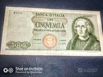 Banconote rari repubblica italiana 