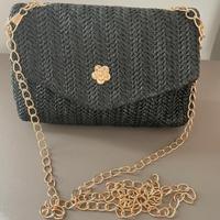 Borsa. pochette nera