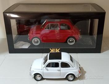 modellini Fiat 500 1/12 1/18