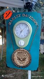 Orologio da parete Harley Davidson artigianale