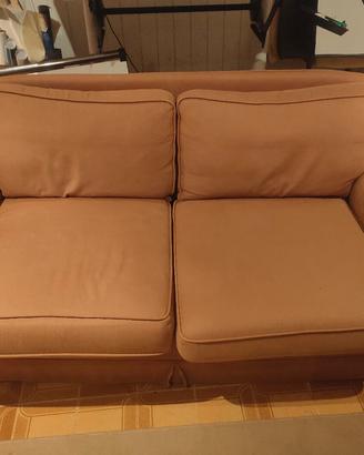 Divano letto marrone 