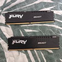 Ram fury DDR5 2x8