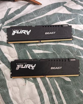 Ram fury DDR5 2x8