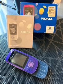 Nokia 2220 Slide viola con scatola funzionante