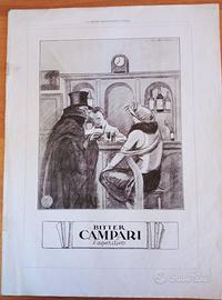 PUBBLICITA' CAMPARI - 1924 -  DUDOVICH - ORIGINALE