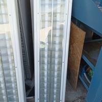  2 pezzi neon plafoniere 126x35h10