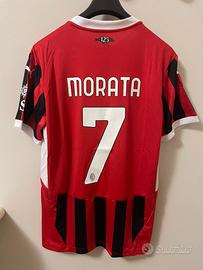 Maglia Milan Home 2024-25 Morata #7 Puma