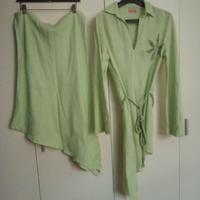 completo donna in lino