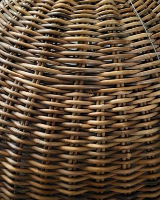 Lampadario Gervasoni rattan
