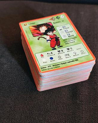 set carte Dragon Ball alchimia