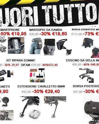 ACCESSORI MOTO - FUORI TUTTO