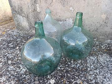 3 damigiane da 16 litri 