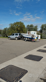 Barca con carrello ( con 737 da aggiustare )