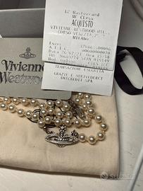 Vivienne Westwood White Pearl Choker