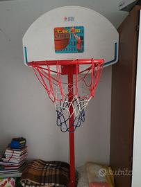 Canestro Basket Team – Alt. Regolabile 160-210 cm