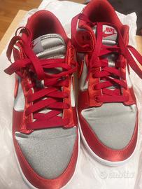 Nike Dunk Low Rosse e Grigie - taglia 39