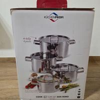 Batteria di pentole Küchenprofi Sanremo NUOVA