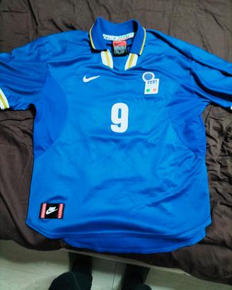 Maglia Italia 96 originale Cristian Vieri
