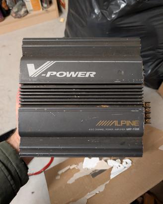Amplificatore auto Alpine MRP-F200