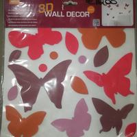 decorativo murale farfalle