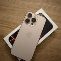 iPhone 16 Pro – 128 GB – Titanio Sabbia