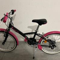 Bici bambina BTWIN 20 pollici
