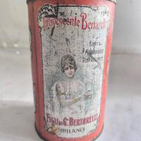 RARO! LATTA EFFERVESCENTE BERTARELLI MILANO VINTAG