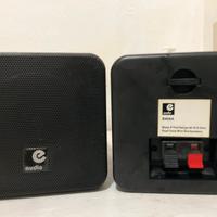 E-Audio MiniBox Altoparlanti HQ 10x10x10 cm, cubo