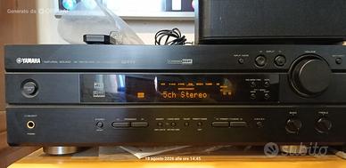Sintoamplificatoe yamaha + 5 altoparlanti