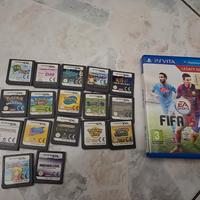 Giochi per nintendo DS e Fifa 15 per PS Vita