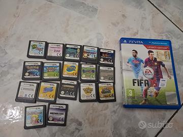 Giochi per nintendo DS e Fifa 15 per PS Vita