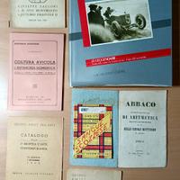 16 libri d'epoca dal 1849 al 1988
