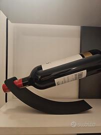 Porta Bottiglia Vino Effetto Sospeso - Design Mode