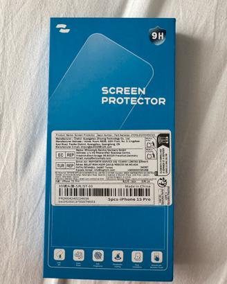 Proteggi fotocamera iPhone 15 Pro–vetro temperato
