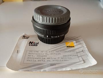 Moltiplicatore Nikon TC 1,4EIII
