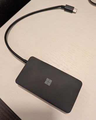 Adattatore Microsoft USB-C Travel Hub - Multiporte