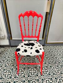 Sedia chiavarina pop art