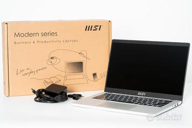 Portatile MSI Modern 14 - I7-1255U - ram:16GB