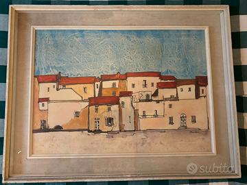 Quadro del 900 con cornice